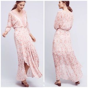 Anthropologie Varina Maxi Dress Pink